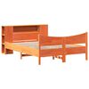vidaXL Bedframe zonder matras massief grenenhout wasbruin 140x200 cm