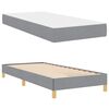 vidaXL Boxspringbed Lichtgrijs 80 x 200 cm Stof