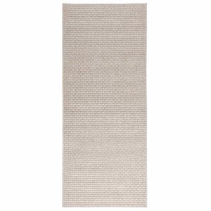 vidaXL Vloerkleden Rechthoekig FARO Cr&egrave;me 150 x 80 cm Polyester