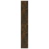 vidaXL Boekenkast/kamerscherm 80x30x198 cm bewerkt hout gerookt eiken