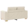 vidaXL Bank 3 pcs Beige 221 x 80 x 80 cm Linnen-mix stof