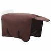 vidaXL Paardendeken Volledig Donkerbruin 165 cm Polar fleece
