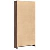 vidaXL Boekenkast 80x24x176 cm bewerkt hout bruin eikenkleurig