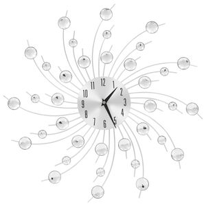 vidaXL Wandklok met quartz-mechanisme 50 cm modern ontwerp