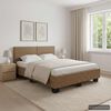 vidaXL Bedframe natuurlijk rattan 140x200 cm