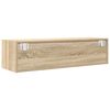 vidaXL Tv-meubelen 2 st 100x31x25,5cm bewerkt hout sonoma eikenkleurig