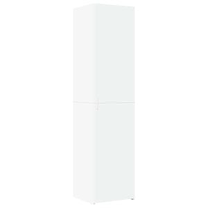 vidaXL Hoge kast 45x42,5x185 cm bewerkt hout wit
