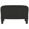 vidaXL Voetenbank 60x50x41 cm stof zwart
