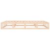 vidaXL Bedframe massief hout 140x190 cm