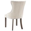 vidaXL Eetkamerstoelen 6 st stof beige