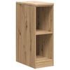 vidaXL Garagekast 30x51x85 cm massief grenenhout artisan eikenkleurig