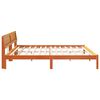 vidaXL Bedframe Wasbruin 180 x 200 cm Massief grenenhout