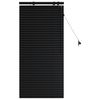 vidaXL Venetiaanse jaloezie Zwart 65 x 130 cm 35 mm