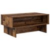 vidaXL Salontafel Oudhout 80 x 46 x 35 cm Bewerkt hout