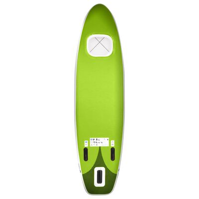 vidaXL Stand Up Paddleboardset opblaasbaar 360x81x10 cm groen