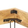 vidaXL Bedframe massief mangohout 160x200 cm