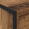 vidaXL Salontafel met lade Oud Hout 100 x 46 x 40 cm Bewerkt hout