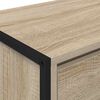 vidaXL TV-kast met lade Sonoma 100 x 36 x 49,5 cm Bewerkt hout