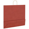 vidaXL Papieren zakken 50 st met hengsels 54x15x49 cm rood