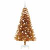 vidaXL Kerstboom met 150 LED met standaard Goud 150 cm PET