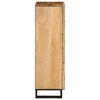 vidaXL Hoge kast 40x34x110 cm massief ruw mangohout