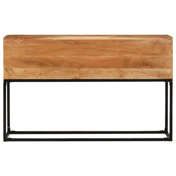 vidaXL Wandtafel 120x30x75 cm massief acaciahout
