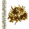 vidaXL Lichtslinger cluster met 3000 LED's warmwit PVC