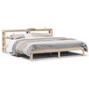 vidaXL Bedframe met hoofdbord massief grenenhout 180x200 cm