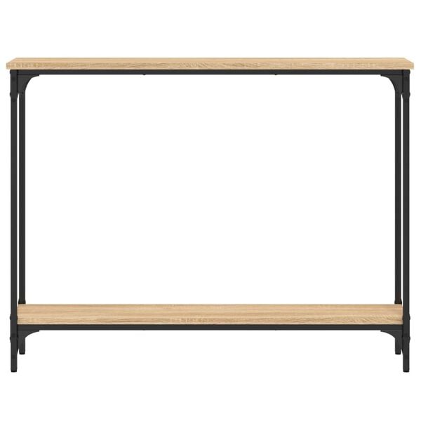vidaXL Wandtafel 100x22,5x75 cm bewerkt hout sonoma eikenkleurig