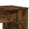 vidaXL Bureau 140x50x75 cm bewerkt hout gerookt eikenkleurig
