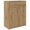 vidaXL Dressoir 60x30x75 cm bewerkt hout artisanaal eikenkleurig