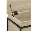 vidaXL Opbergbox met deksel 60x40x51,5 cm bewerkt hout sonoma eiken