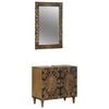 vidaXL Badkamermeubelset 2 st Bruin 62 x 33 x 58 cm Massief Mango Hout