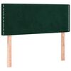 vidaXL Hoofdbord 80x5x78/88 cm fluweel donkergroen