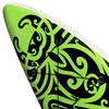vidaXL Stand Up Paddleboardset opblaasbaar 366x76x15 cm groen