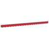 vidaXL Markies Valance Rood 580 x 20 cm Canvas