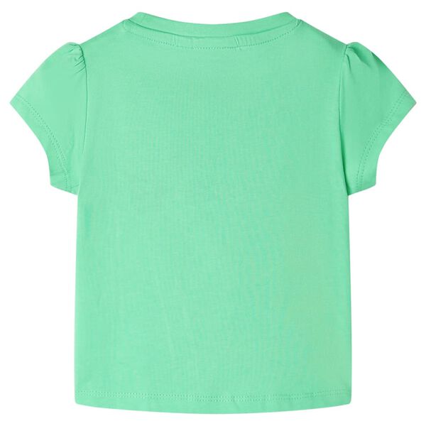 Kindershirt 140 lichtgroen