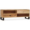 vidaXL Tv-meubel 120x30x40 cm massief mangohout