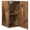 vidaXL Tv-meubel 30,5x30x60 cm bewerkt hout oud houtkleurig