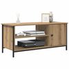 vidaXL TV-kast Artisan Eiken 100 x 40 x 45 cm Bewerkt hout