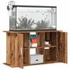 vidaXL Aquariumstandaard 101x41x58 cm bewerkt hout oud houtkleurig