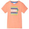 Kindershirt 140 neonoranje