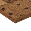 vidaXL Boekenplank Bord 4 pcs Bruin 80 x 40 x 1,5 cm Bewerkt hout
