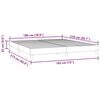vidaXL Bedframe zonder matras 180x210 cm fluweel roze