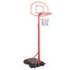 vidaXL Basketbalset draagbaar verstelbaar 200-236 cm
