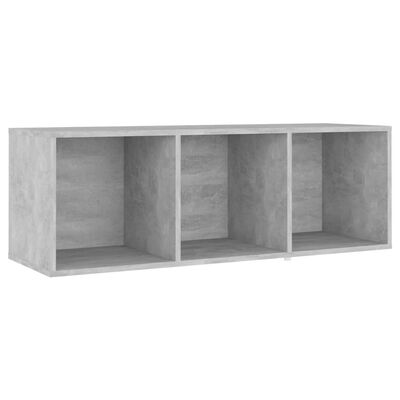 vidaXL Tv-meubel 107x35x37 cm spaanplaat betongrijs