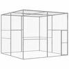 vidaXL Kattenkooi 3x3x2,5 m gegalvaniseerd staal