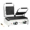 vidaXL Panini grill dubbel gegroefd 3600 W 57x30,5x20 cm