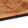 vidaXL Eettafel 140x70x75 cm massief acaciahout