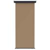 vidaXL Zijscherm Balkon 100% polyester ijzer staal